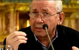 P. Marko Rupnik. Cru00e9dito: Captura de Pantalla Youtube 