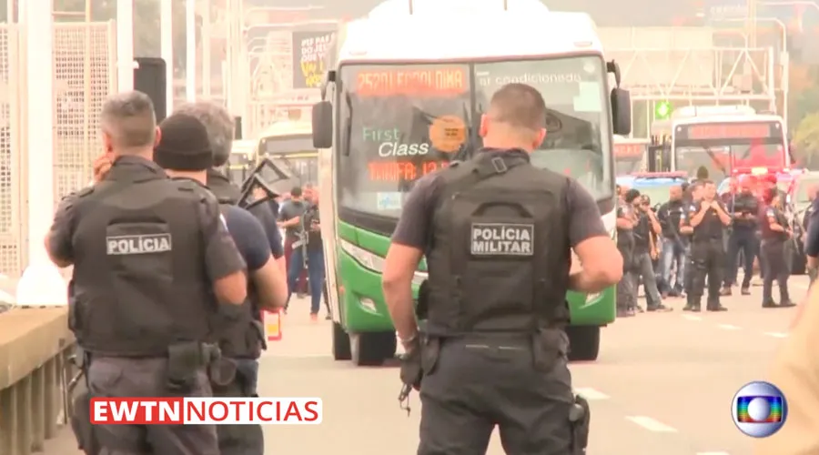 Secuestrador del bus en Brasil fue abatido por la policía. Crédito: EWTN Noticias (Captura de video)?w=200&h=150