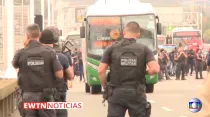 Secuestrador del bus en Brasil fue abatido por la policía. Crédito: EWTN Noticias (Captura de video)