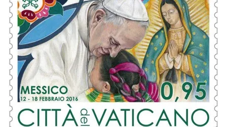 Vaticano lanza sello para recordar visita del Papa Francisco a México