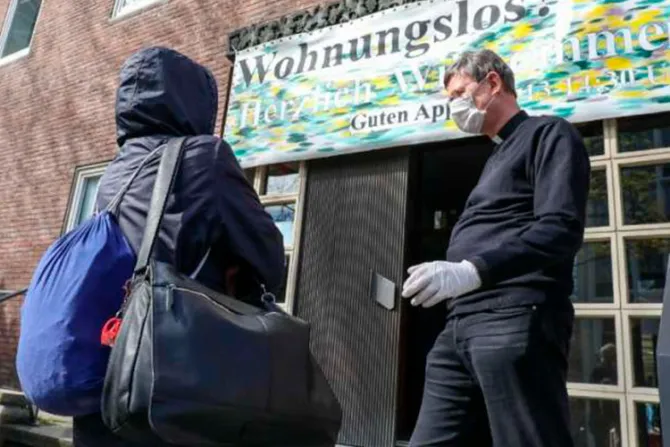 Seminario alemán abre sus puertas a sintecho por coronavirus