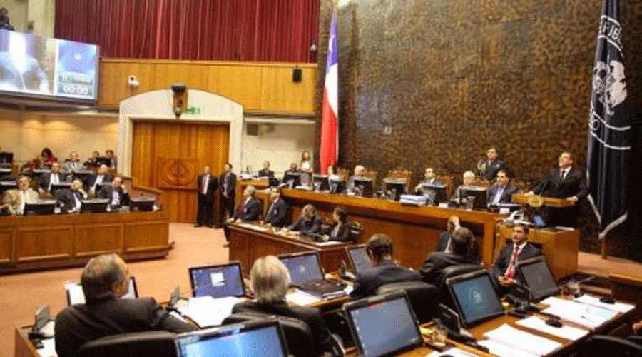 Cámara de Senadores de Chile. Foto: Senado Chile