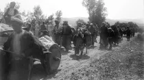 Deportación de armenios / Crédito: Dominio Público