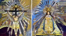 Señor del Milagro y Virgen del Milagro. Crédito: Arquidiócesis de Salta, Lisardo Maggipinto.