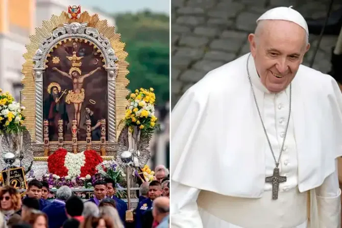 Papa Francisco: Déjense abrazar por el Señor de los Milagros que nunca defrauda
