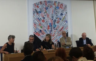 Hermanos del P. Paolo Dall'Oglio desaparecido en Siria. Foto: Mercedes De La Torre / ACI 