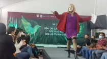 Show con "drag queen" porganizado por COPRED en Ciudad de México. Crédito: Captura de video / COPRED.