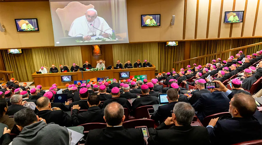 Sínodo de Obispos 2019 / Crédito: Daniel Ibañez - ACI Prensa