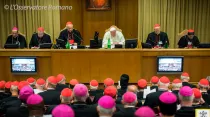 Reunión del Sínodo de los Obispos con el Papa Francisco (Foto L'Osservatore Romano)