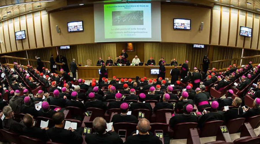 Sesión inaugural del Sínodo de los Obispos, el 6 de octubre de 2014. Foto: Mazur/catholicnews.org.uk (CC BY-NC-SA 2.0)?w=200&h=150