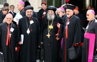 Participantes del Sínodo de los Obispos sobre la Familia (Foto Petrik Bohumil - ACI Prensa) 