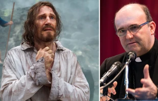 Silence (2016) y Mons. Josu00e9 Ignacio Munilla / Dominio Pu00fablico y Flickr de Iglesia de Valladolid  