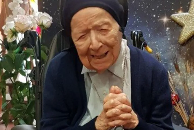 La monja más anciana del mundo cumplió 116 años