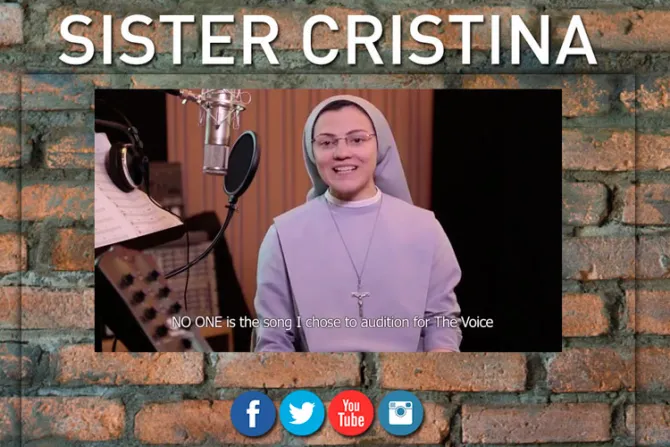 [VIDEO] Sor Cristina asegura que Dios sustituyó a la música como el “motor” de su vida