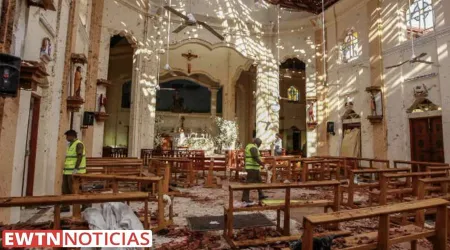  Iglesia atacada en Sri Lanka reabre 3 meses después de atentados de Domingo de Pascua