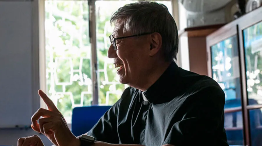 Mons. Stephen Chow, Obispo electo de Hong Kong. Crédito: Compañía de Jesús