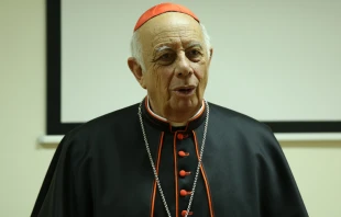 Cardenal Alberto Suu00e1rez Inda. Foto: Daniel Ibu00e1u00f1ez / ACI Prensa. 