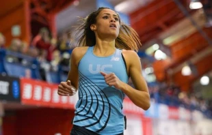 Sydney McLaughlin. Cru00e9dito: Steven Pisano (CC BY 2.0). 