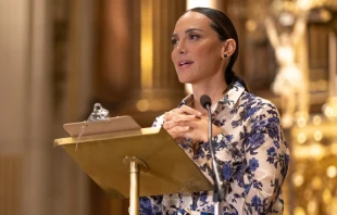 Tamara Falcu00f3, marquesa de Griu00f1u00f3n. Cru00e9dito: Obras Misionales Pontificias en Espau00f1a 