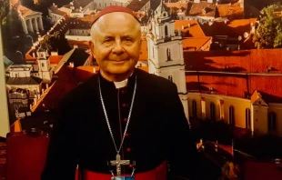 Mons. Sigitas Tamkevicius. Cru00e9dito: Andrea Gagliarducci / ACI Stampa 