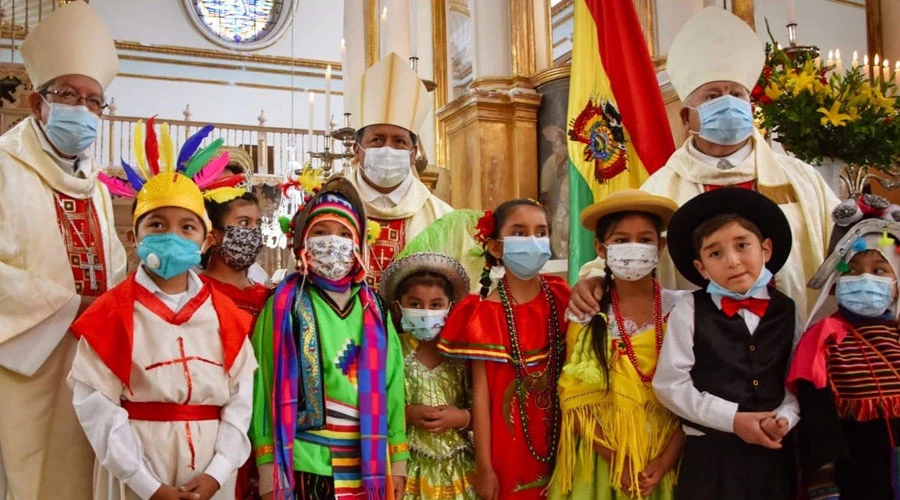 Te Deum, 196º aniversario patrio de Bolivia. Crédito: Arzobispado de Sucre.?w=200&h=150