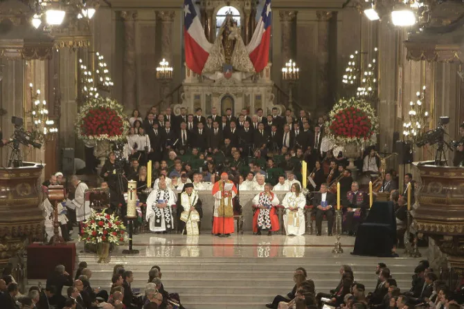 Esperanza y defensa de la vida marcaron Te Deum por Fiestas Patrias en Chile