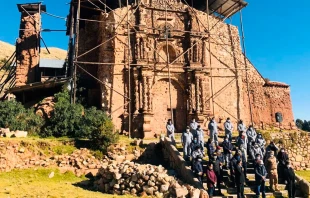 Templo de la Santa Cruz de Jerusalu00e9n de Juli. Cru00e9dito: Prelatura de Juli 