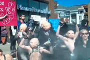 VIDEO: Grotesca manifestación de satanistas pro aborto causa repudio