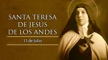 Santa Teresa de Los Andes. Crédito: Fundación Teresa de Los Andes.