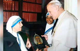 Beata Madre Teresa de Calcuta y San Juan Pablo II / Foto: L'Osservatore Romano 