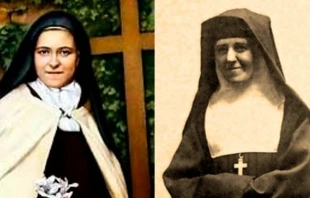 Santa Teresita de Lisieux y su hermana Leonia Guerin. Fotos dominio pu00fablico 