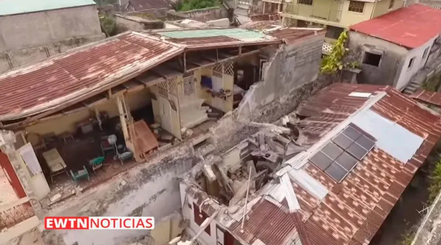 Destrucción en Haití tras el terremoto. Foto: EWTN Noticias / ACI Prensa
