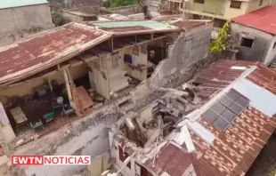 Destrucción en Haití tras el terremoto. Foto: EWTN Noticias / ACI Prensa 