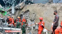 Terremoto en Indonesia. Crédito: Captura de video