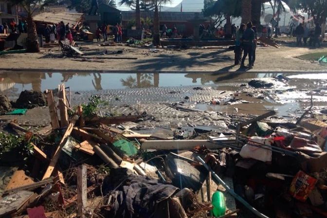 Tras terremoto Cáritas Chile lanza campaña “Por una Patria Solidaria”