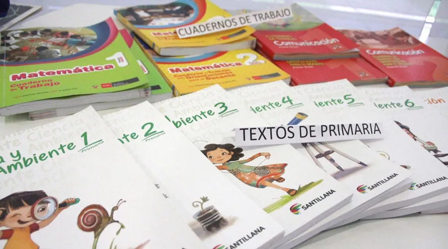 Textos escolares peruanos. Foto: ANDINA/difusión