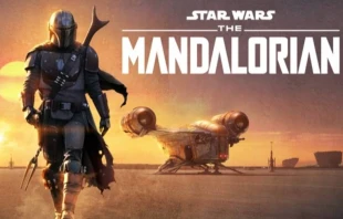 Afiche promocional de The Mandalorian. Cru00e9dito: Disney+. 