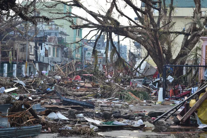 Cáritas sigue ayudando seis meses después de tifón en Filipinas