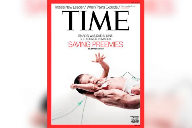 Revista Time dedica portada a esfuerzos para salvar a bebés prematuros