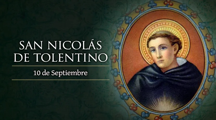 Cada 10 de septiembre se celebra a San Nicolás de Tolentino, patrono de las almas del purgatorio