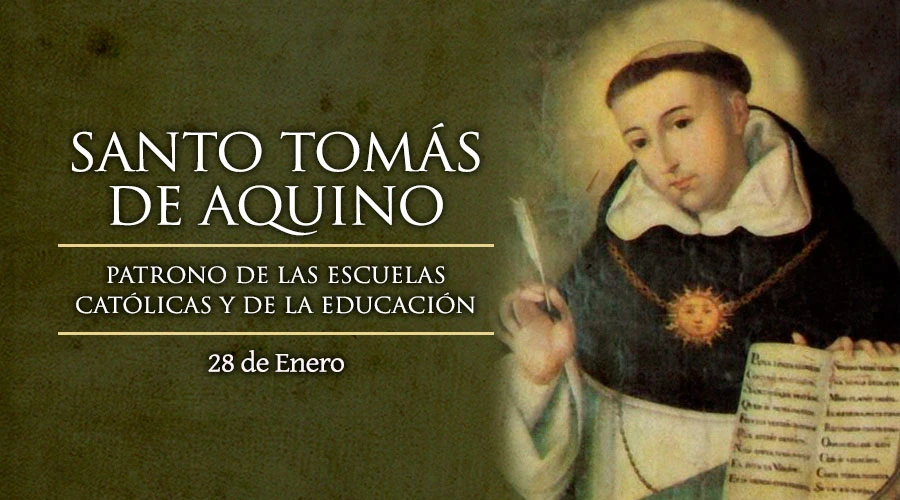 Hoy es la fiesta de Santo Tomás de Aquino, doctor de la Iglesia