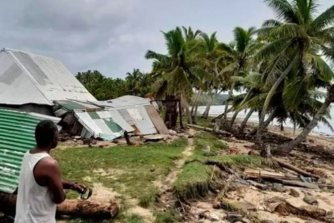 Volcán de Tonga: Cáritas Australia y Nueva Zelanda asisten a población tras tsunami