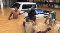Inundaciones en Trinidad y Tobago. Captura Youtube