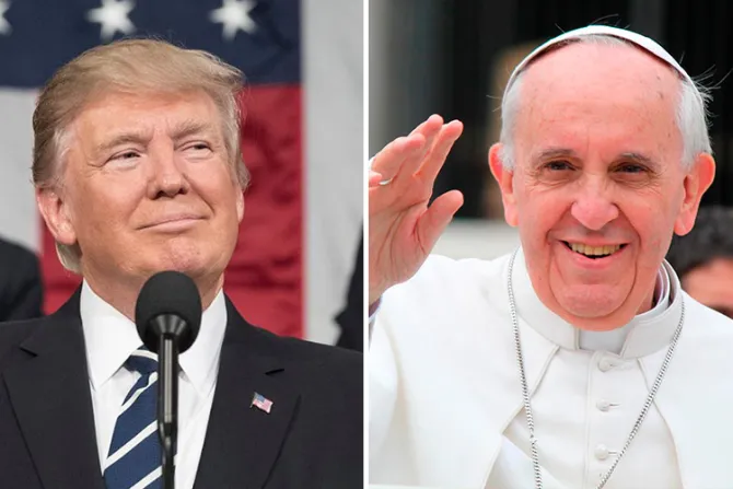 El Papa Francisco recibirá al Presidente de Estados Unidos Donald Trump