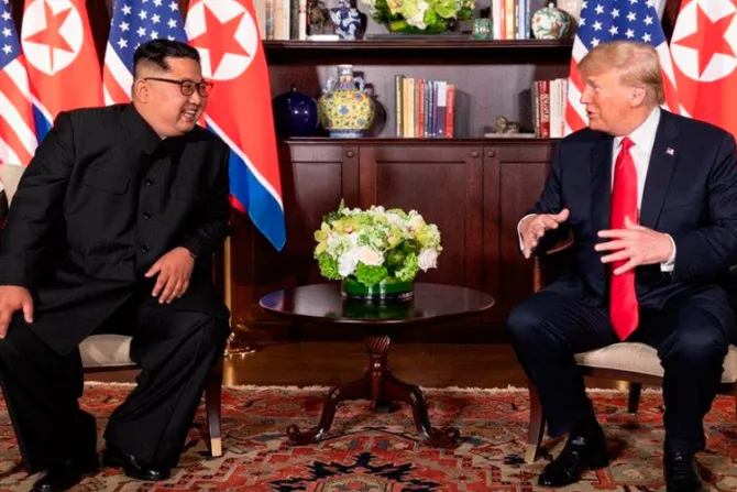 Nuncio Apostólico en Corea expresó su satisfacción por reunión entre Trump y Kim Jong-un