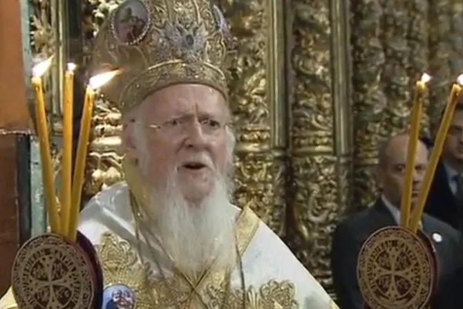 [TEXTO Y VIDEO] Discurso del Patriarca Bartolomé en la Divina Liturgia desde Turquía