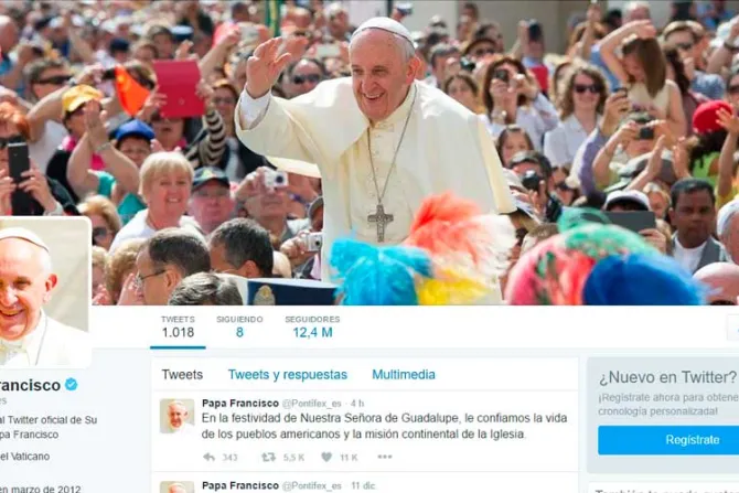 Un día como hoy hace 4 años se creó la cuenta oficial del Papa en Twitter