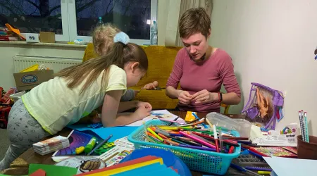 Escuelas católicas en Polonia ayudan a la integración de los niños ucranianos