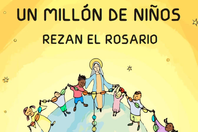 Ayuda a la Iglesia Necesitada lanza campaña “Un millón de niños rezando el Rosario”  