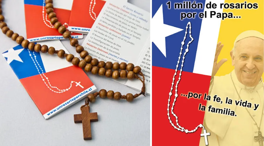 Un millón de Rosarios por el Papa, la fe, la vida y la familia en Chile